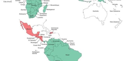 Карта Белизе маларије 