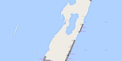 Картицу амбергрис кайе, Белизе